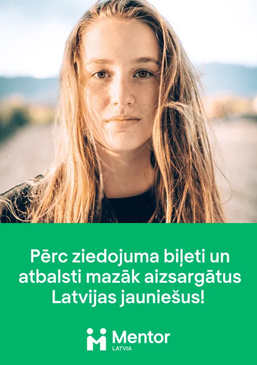Ziedojums mazāk aizargātiem Latvijas jauniešiem