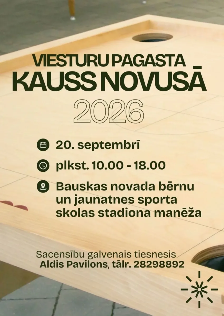 Viesturu pagasta kauss novusā 2026