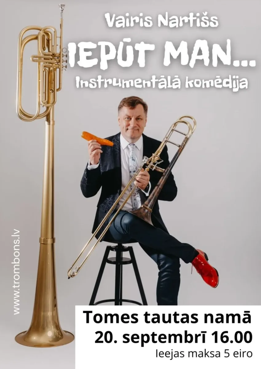 Instrumentāla komēdija IEPŪT MAN… Tomē