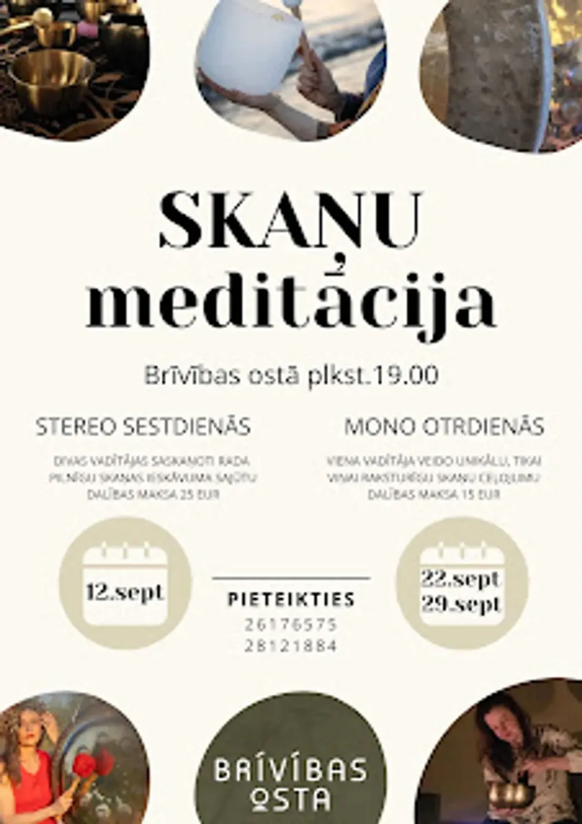 Skaņu pelde Brīvības ostā
