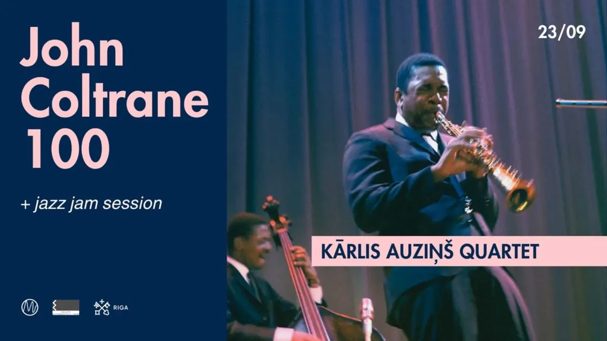 Kārlis Auziņš Quartet | John Coltrane 100