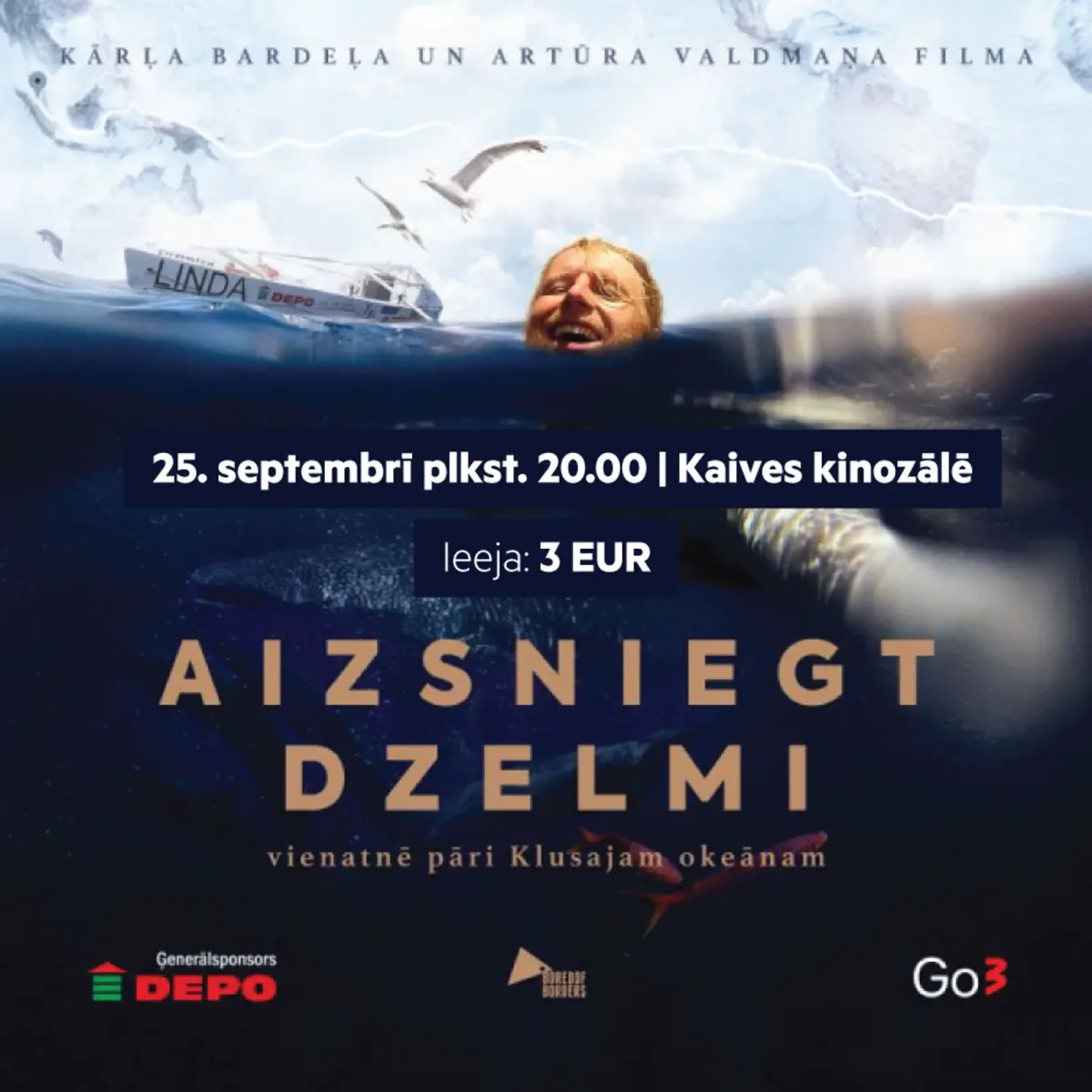 Filma "Aizsniegt dzelmi"