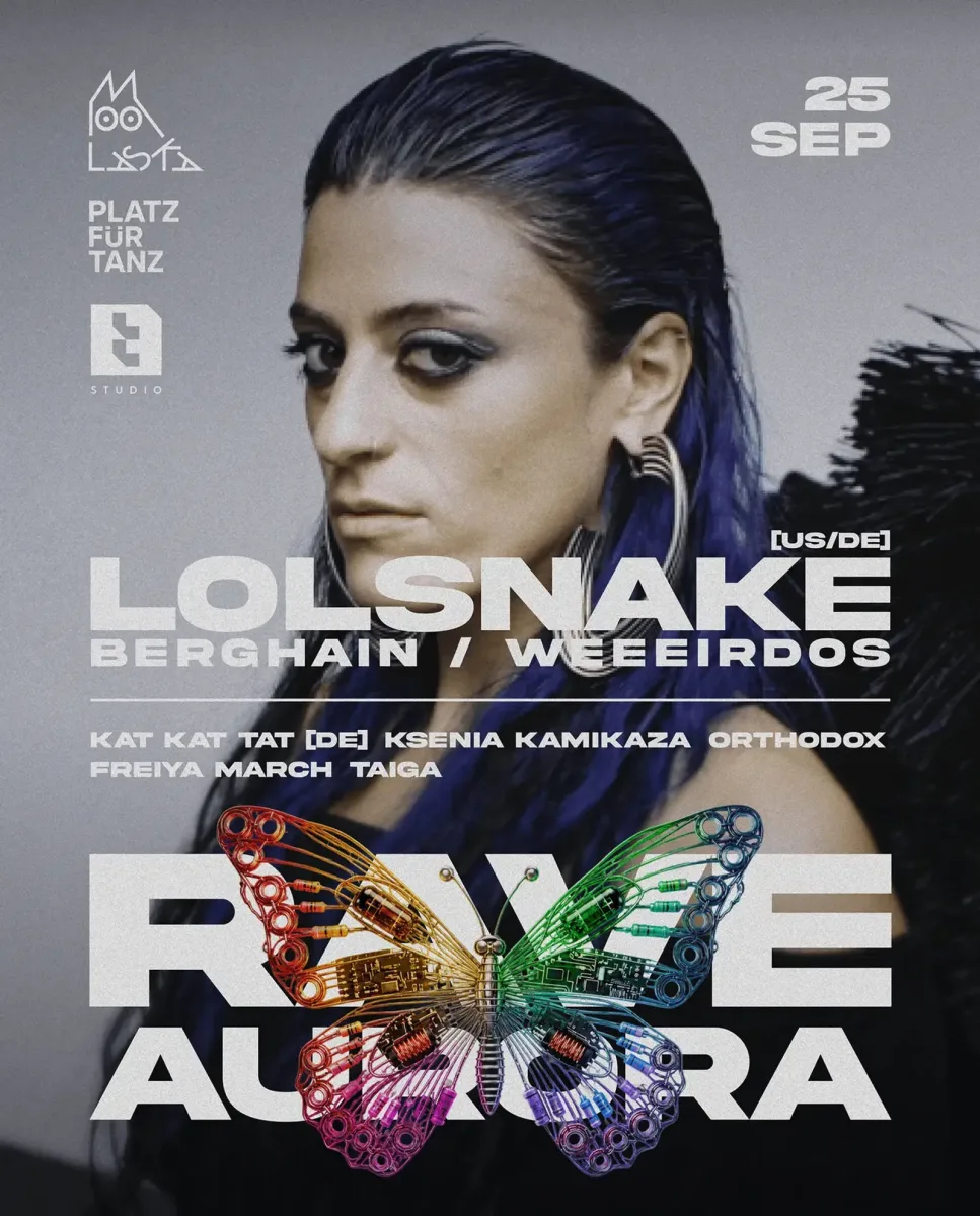 RAVE AURORA 4 x LOLSNAKE (Berghain, Weeeirdos)