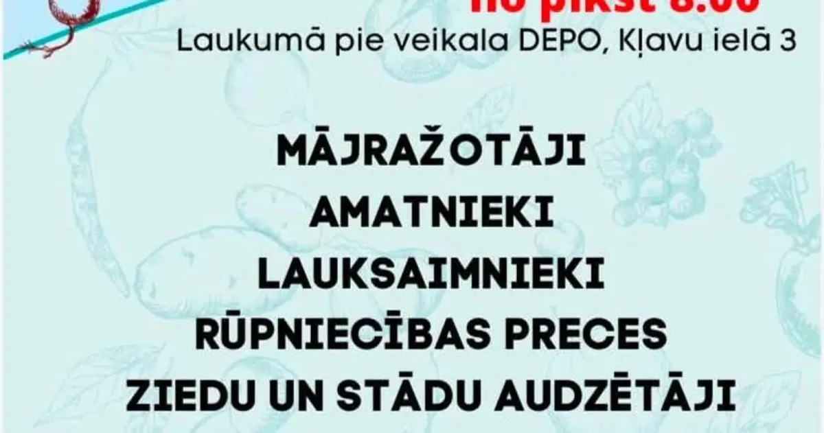 SESTDIENAS TIRGUS JĒKABPILĪ