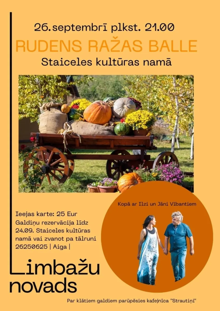 Staiceles kultūras namam - 75 (Ražas balle)