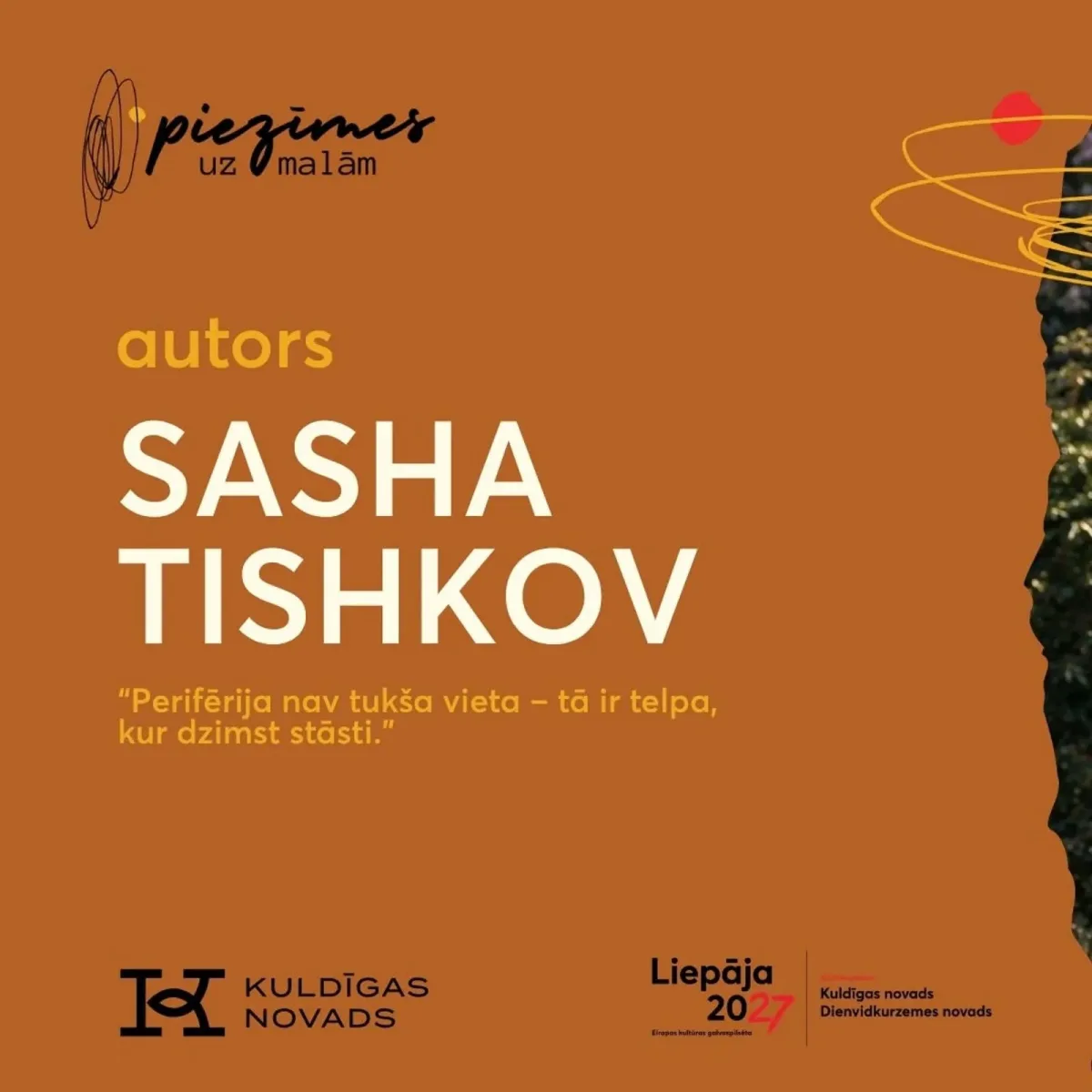 Mākslinieka Sasha Tishkov darba prezentācija rezidencē “Piezīmes uz malām”