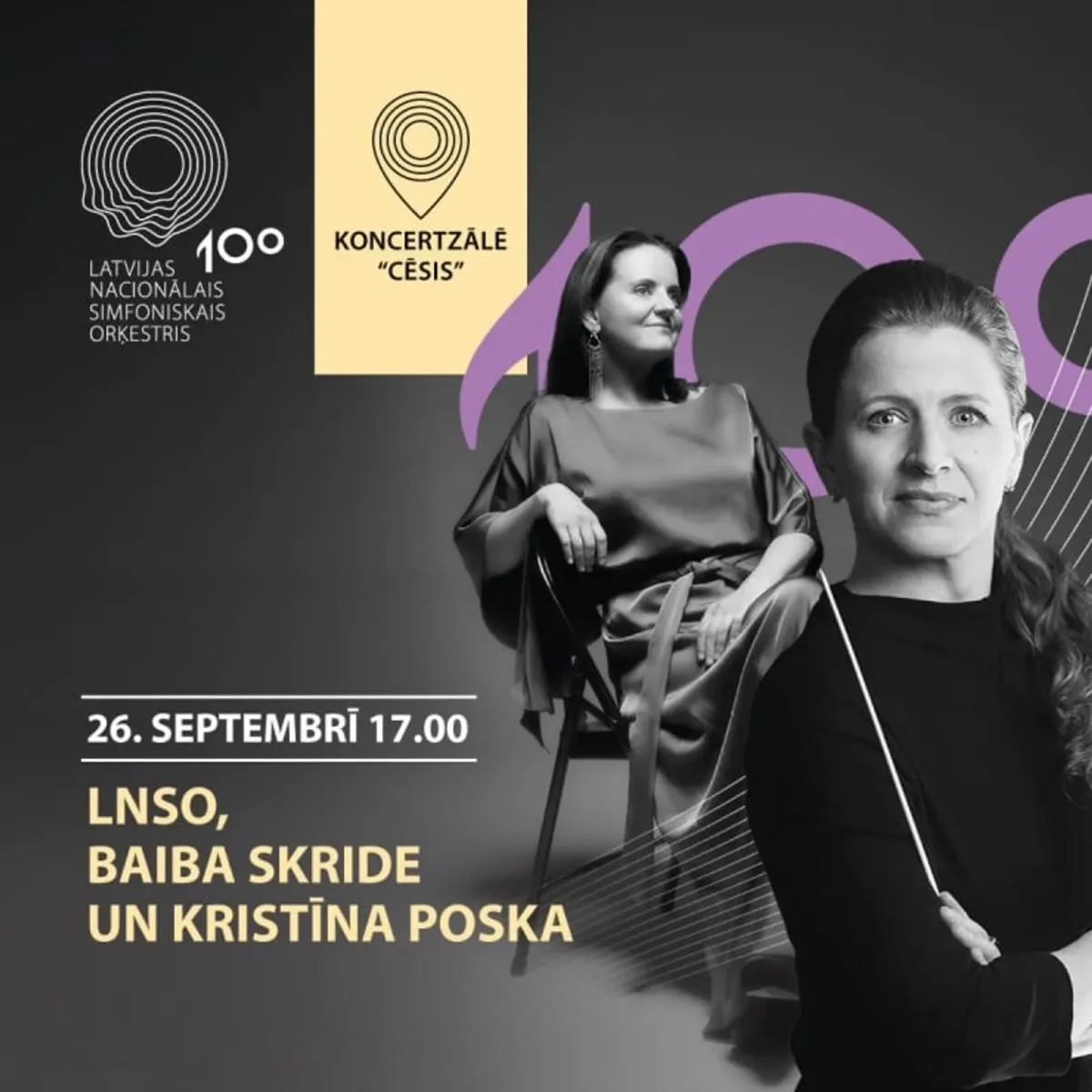 LNSO, BAIBA SKRIDE UN KRISTĪNA POSKA