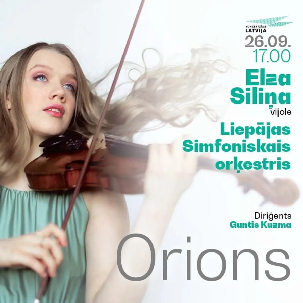 Orions. Elza Siliņa un Liepājas Simfoniskais orķestris