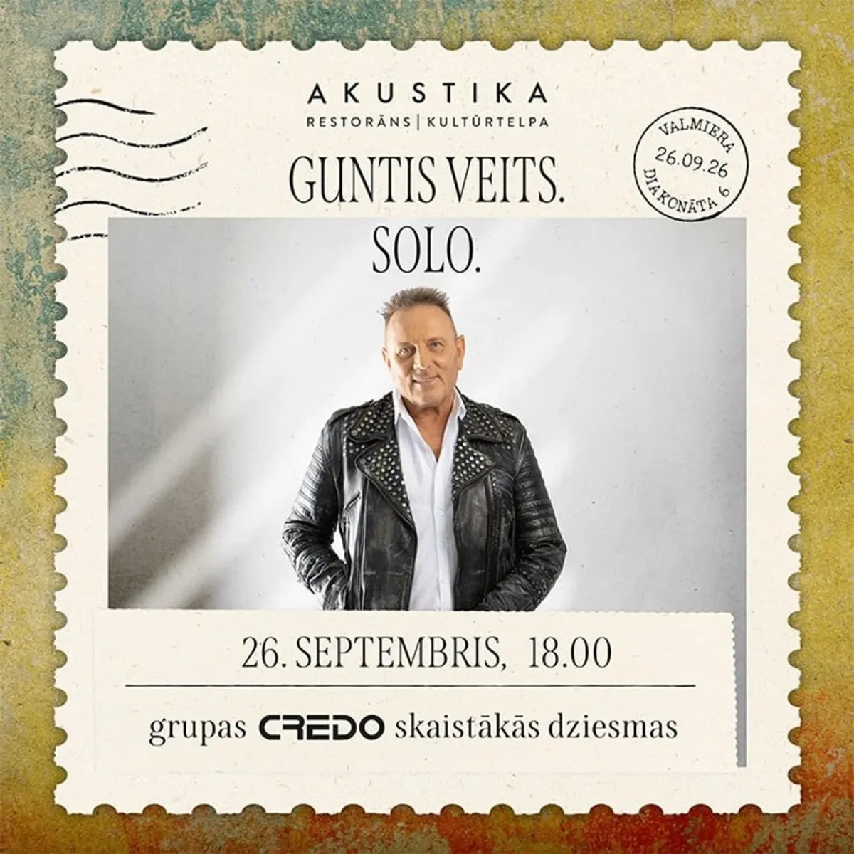 GUNTIS VEITS. Solo