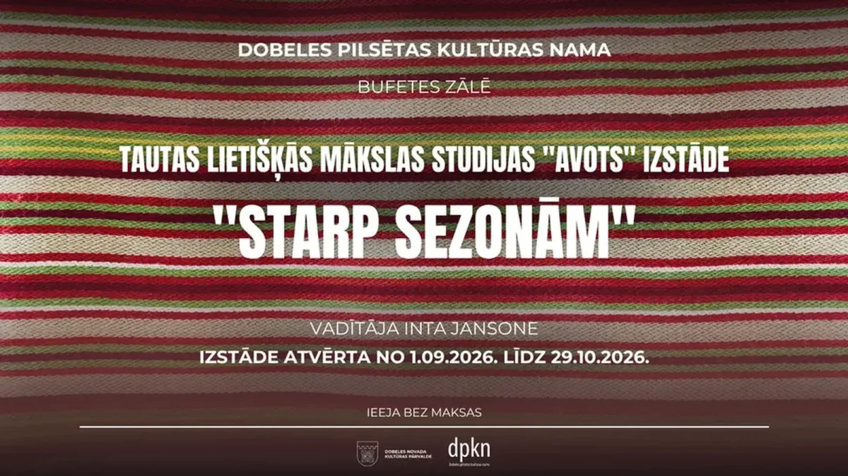 TLMS “Avots” izstāde “Starp sezonām”