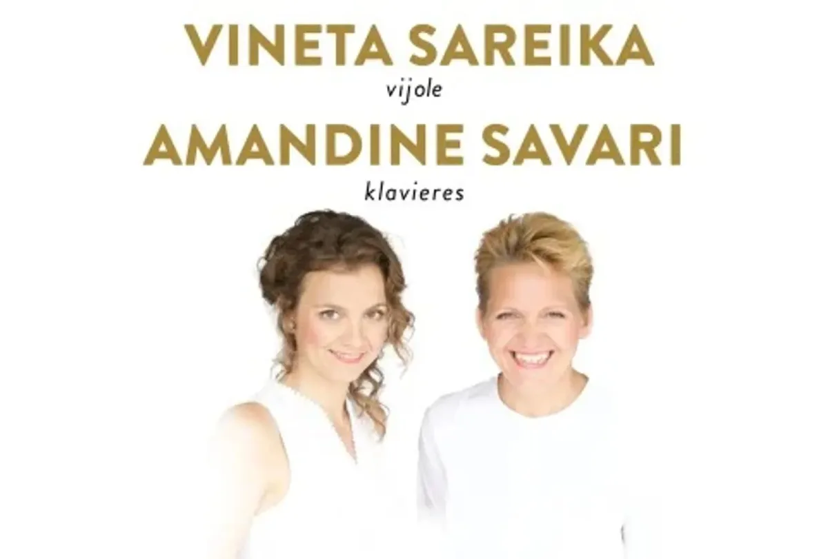 Vineta Sareika un Amandīne Savarī