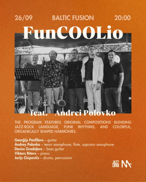 Baltic Jazz/Funk Fusion | FunCOOlio feat. A. Polovko