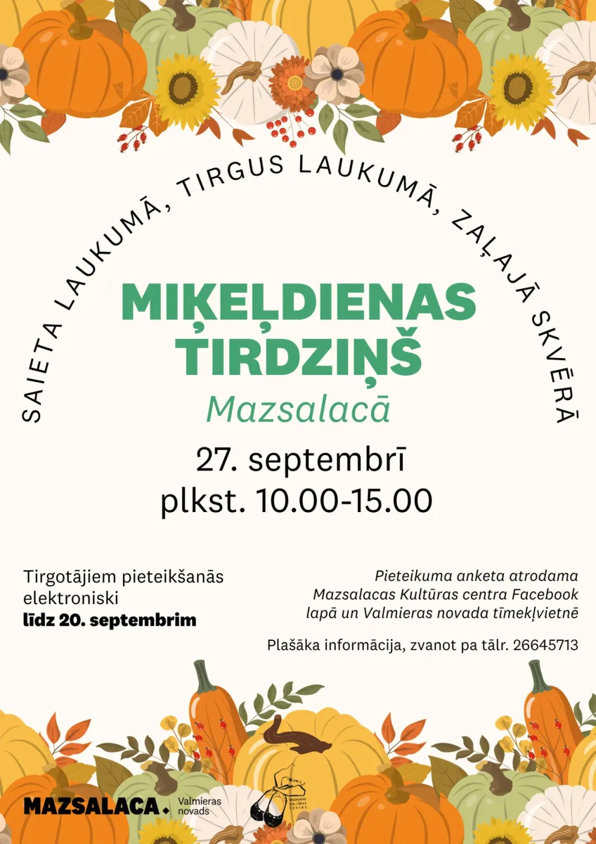 Miķeļdienas tirdziņš - Valmieras novads