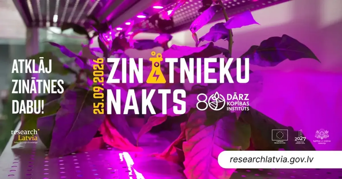 Zinātnieku nakts Dobelē 2026 | Atklāj zinātnes dabu!
