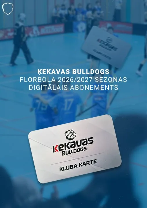 Florbola kluba Ķekavas Bulldogs sezonas abonementi 2026/2027