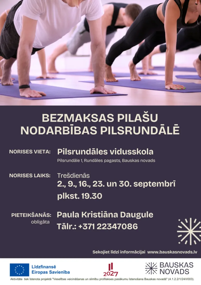Pilašu nodarbība Pilsrundālē