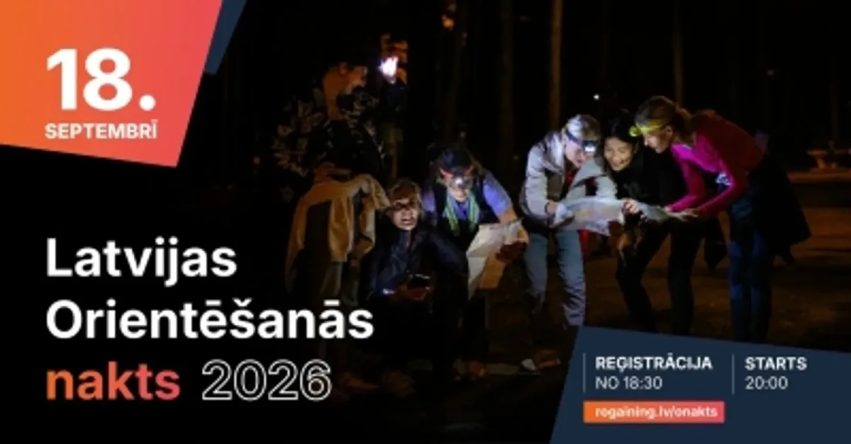 LATVIJAS ORIENTĒŠANĀS NAKTS 2026