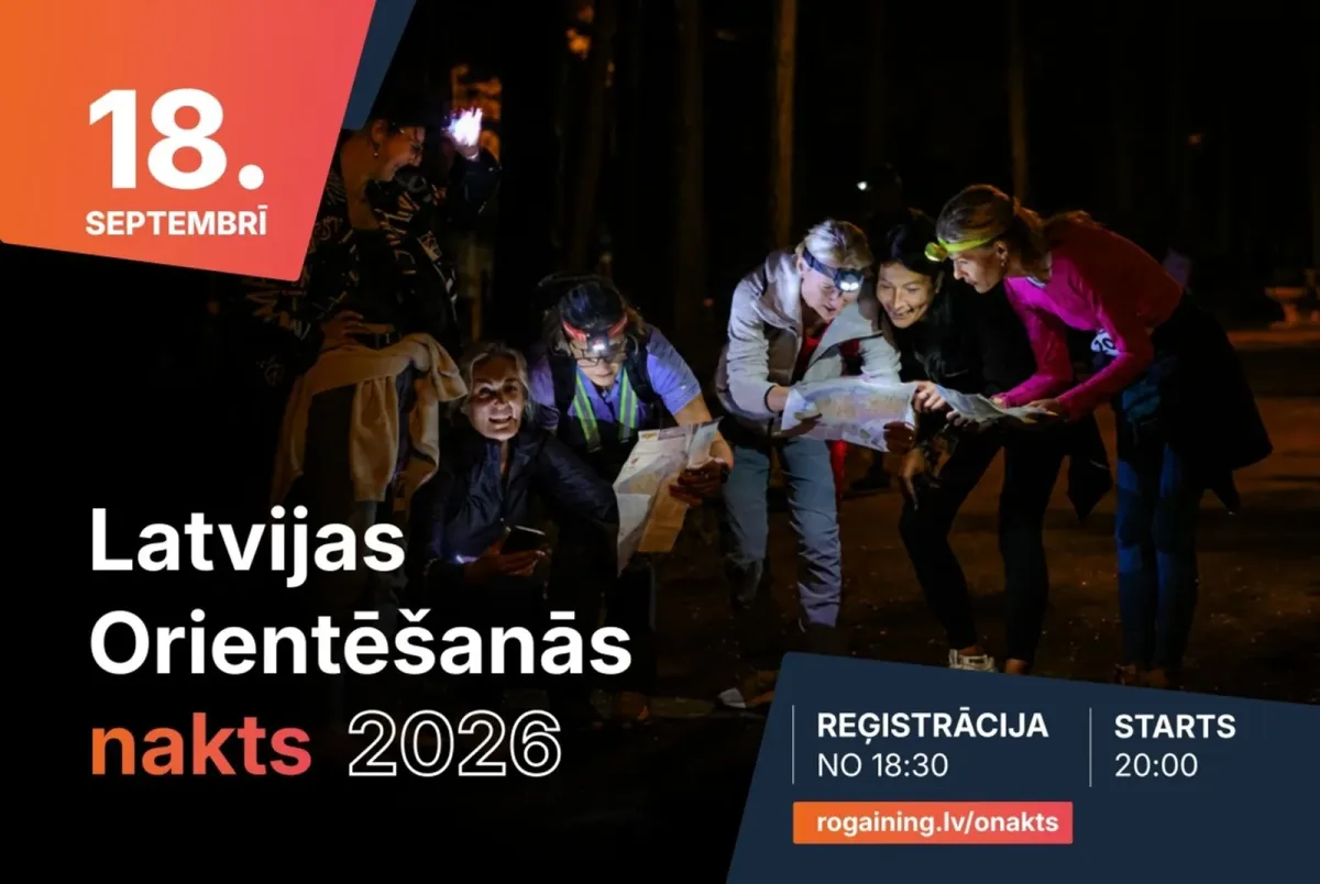Latvijas Orientēšanās nakts 2026