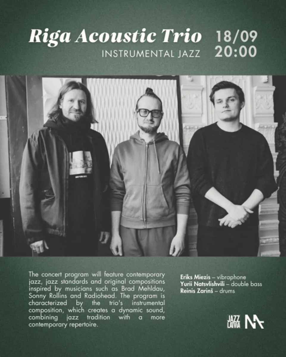 Riga Acoustic Trio | Instrumental Jazz - BezRindas