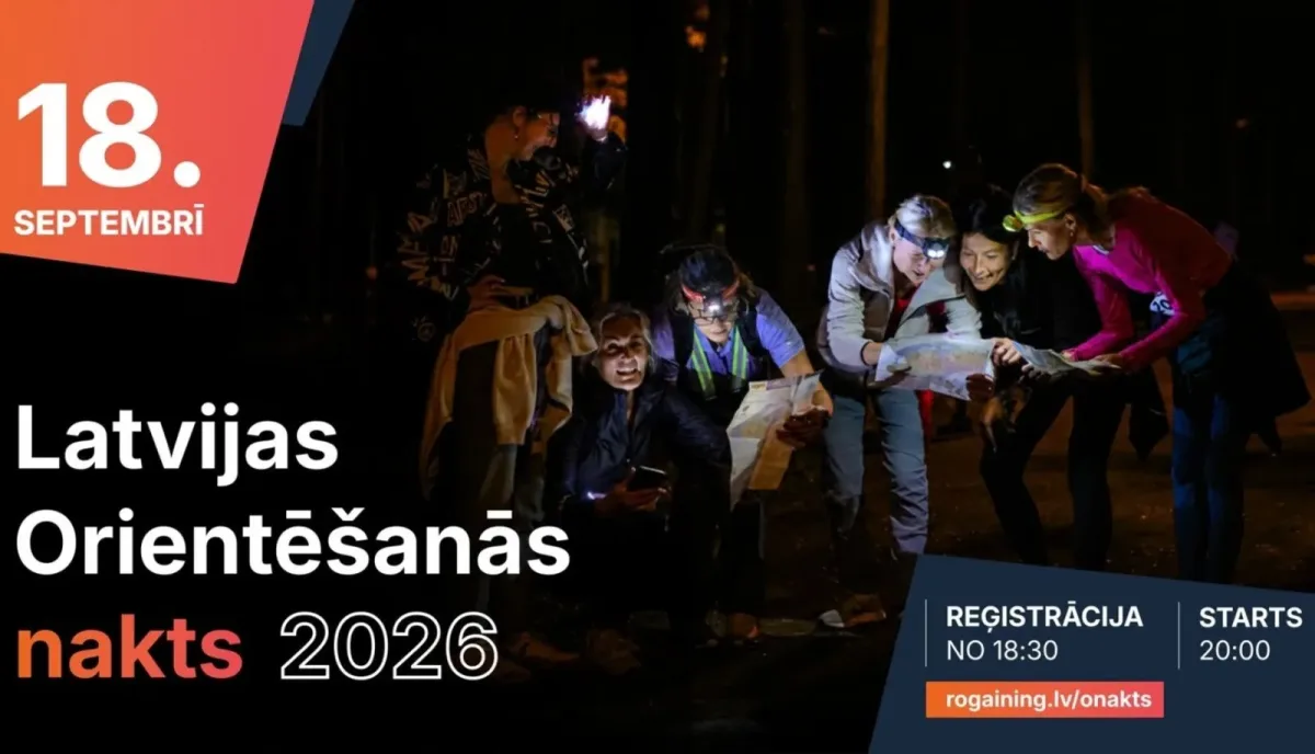Latvijas Orientēšanās nakts 2026
