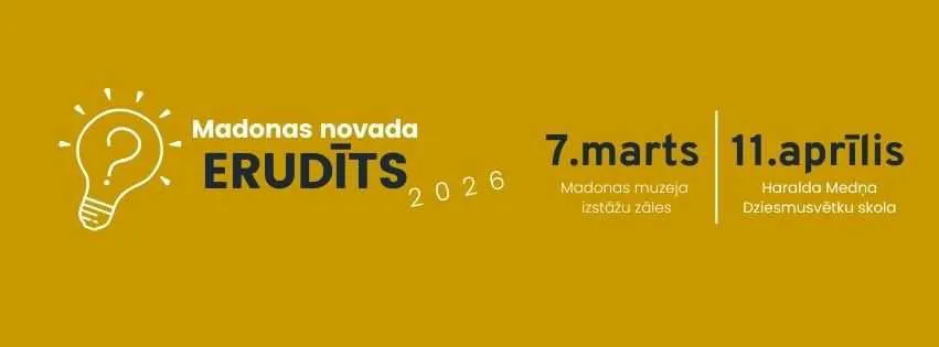 ?Madonas novada Erudīts” jaunā sezona ir klāt!