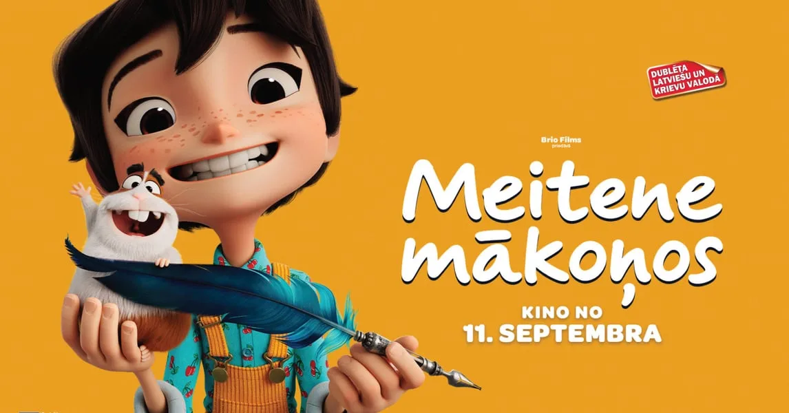 Meitene mākoņos