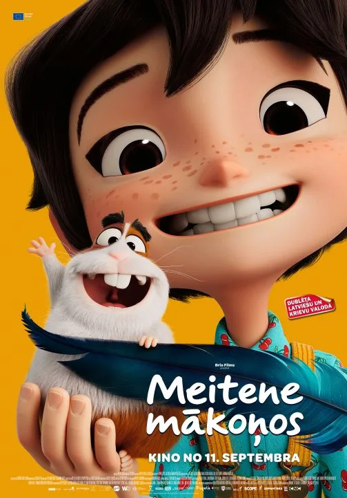 Meitene mākoņos (Latviešu valodā)