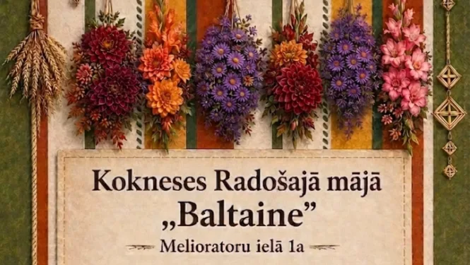 Septembris Kokneses Radošajā mājā „Baltaine”