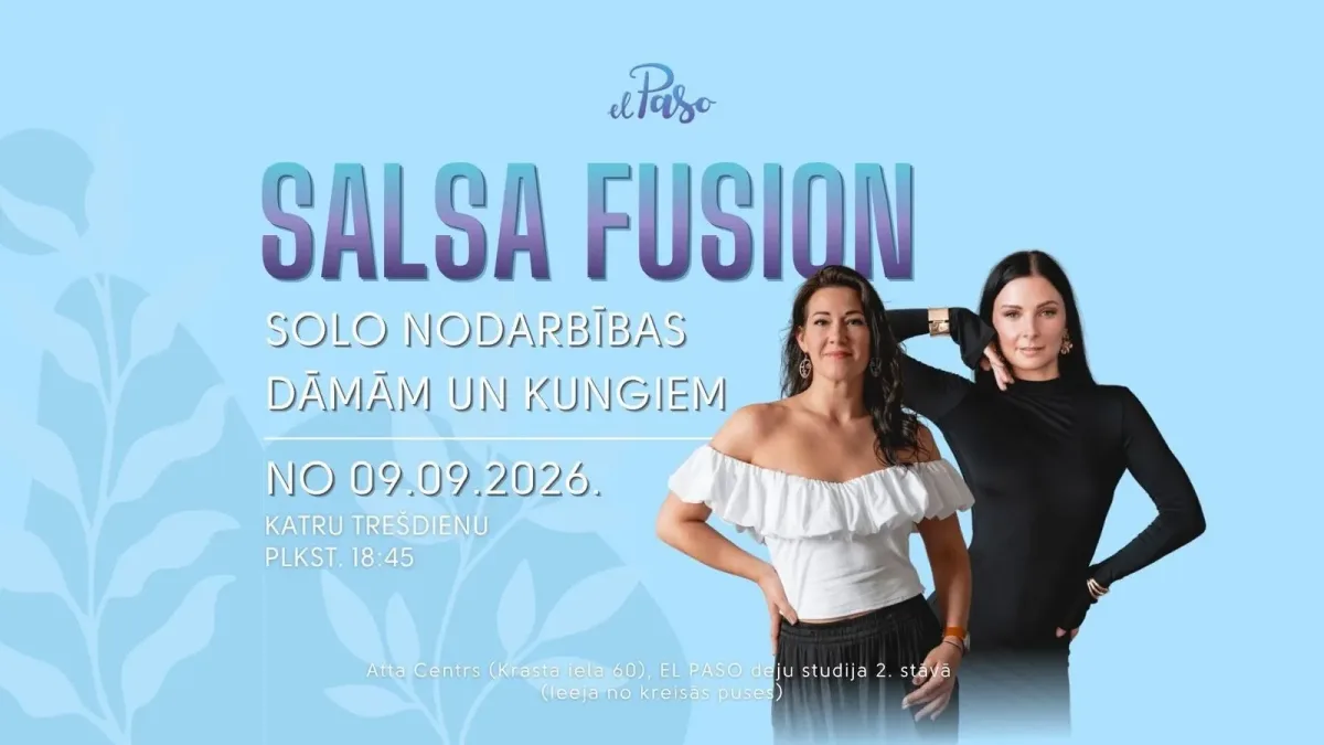 Salsa Fusion / REGETONS (dāmām un kungiem)