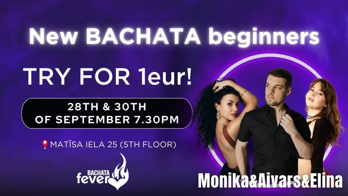 Nāc Dejot! jauns Bachata deju kurs!