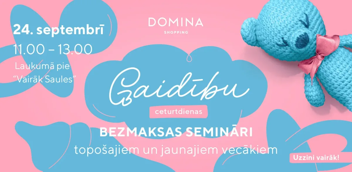 Tiekamies 24. septembrī - GAIDĪBU 4DIENĀ!