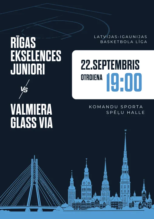Rīgas Ekselences Juniori vs Valmiera Glass VIA. LAT-EST līga.
