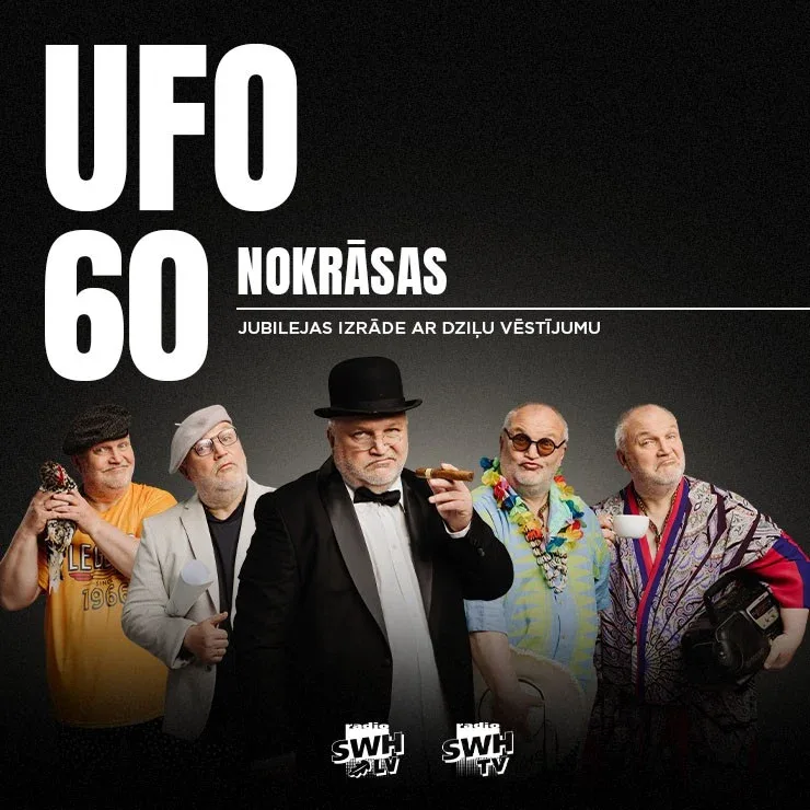 UFO 60 NOKRĀSAS | jubilejas izrāde ar dziļu vēstījumu