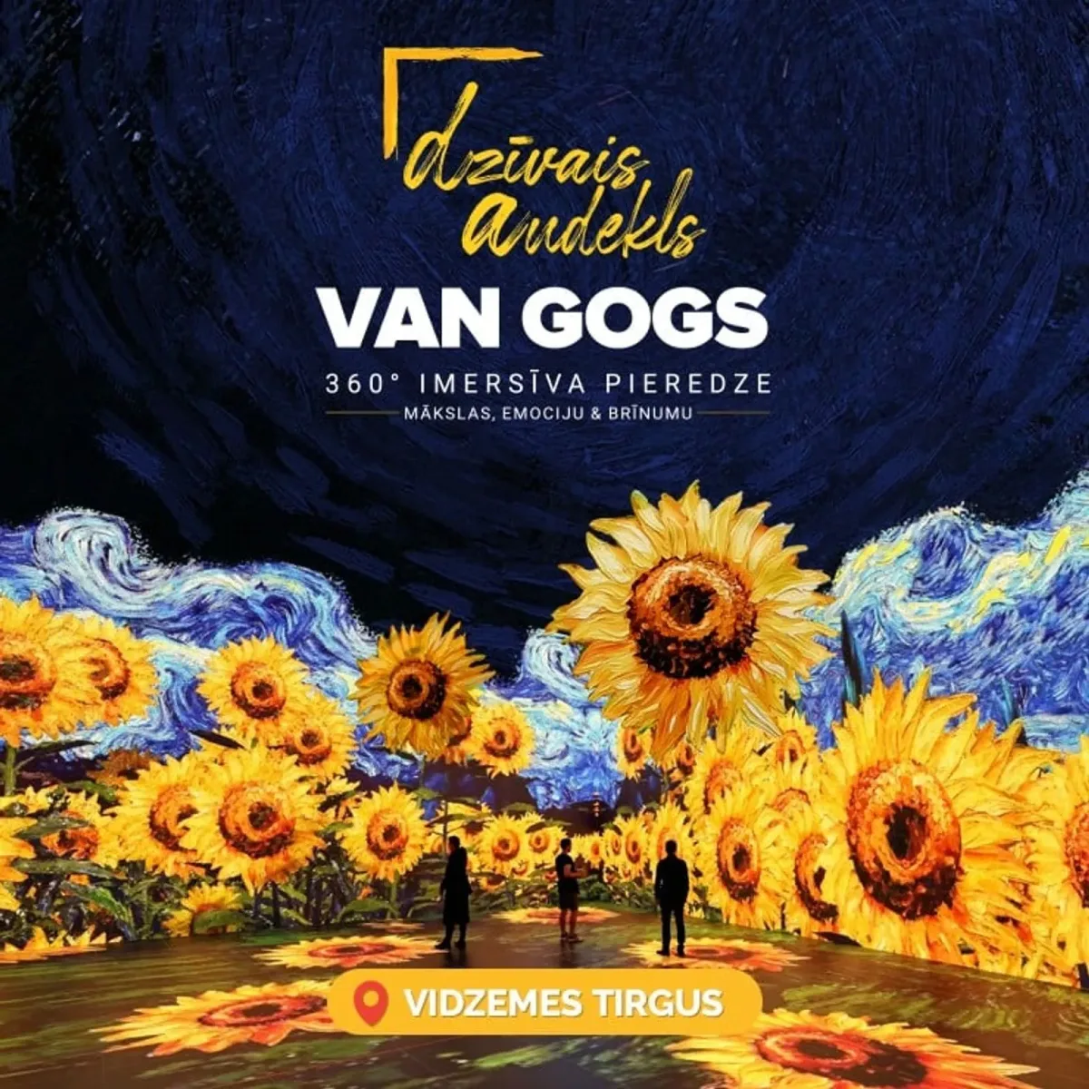Van Gogs - multimediāla mākslas pieredze