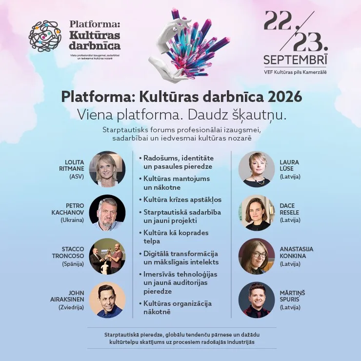 FORUMS | PLATFORMA: KULTŪRAS DARBNĪCA | Vienas dienas biļete