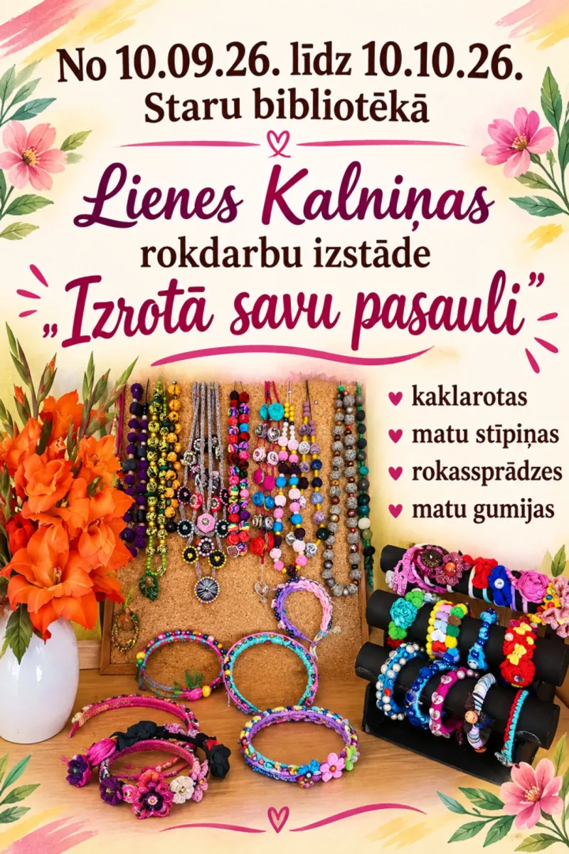 ''Izrotā savu pasauli''