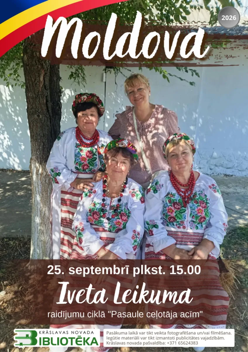 Raidījumu cikls "Pasaule ceļotāja acīm" - "Moldova"
