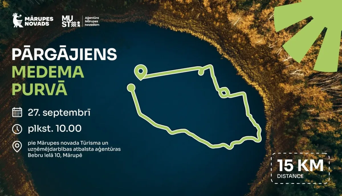 Rudens pārgājiens uz Medema purvu