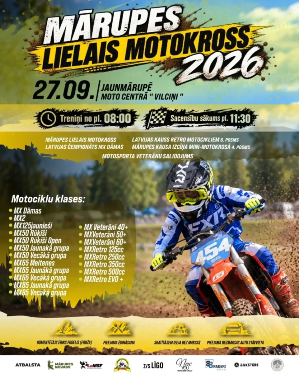 Mārupes lielais motokross 2026