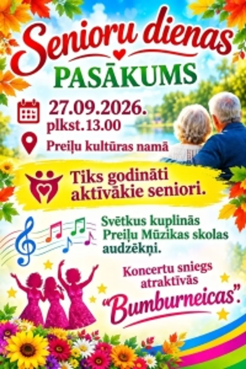 Senioru dienas pasākums