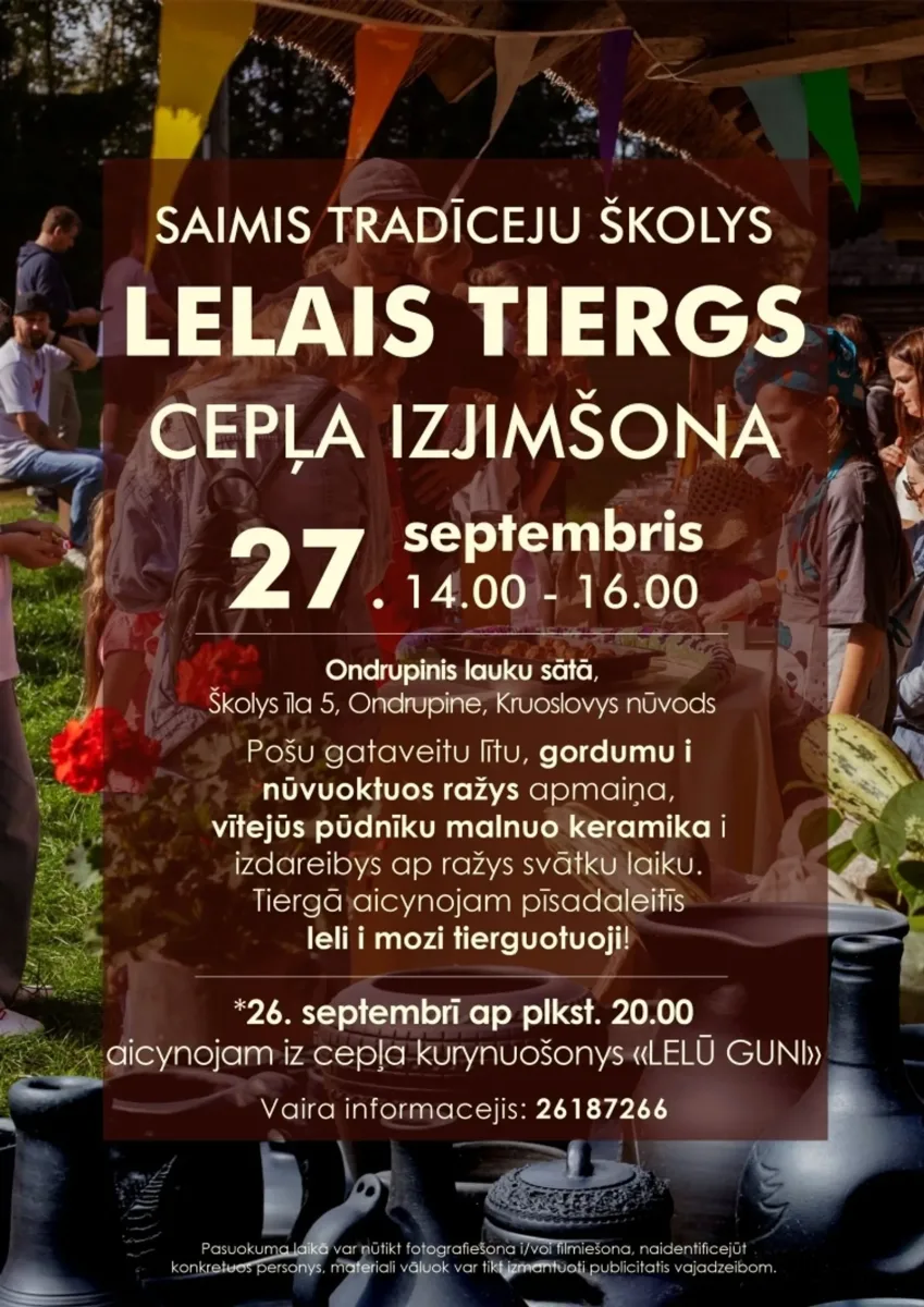 Saimis tradiceju škola – Lelais tiergs i cepļa izjimšona