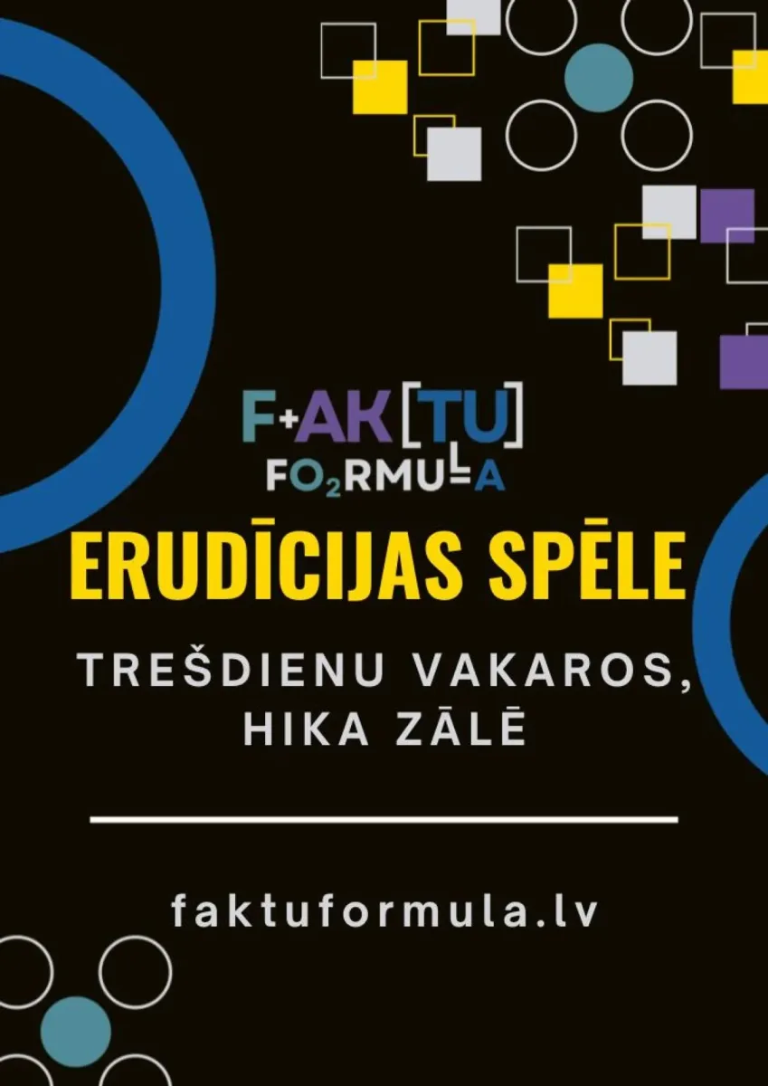 Erudītu spēles Faktu formula 2026.gada rudens sezona, 3.posms