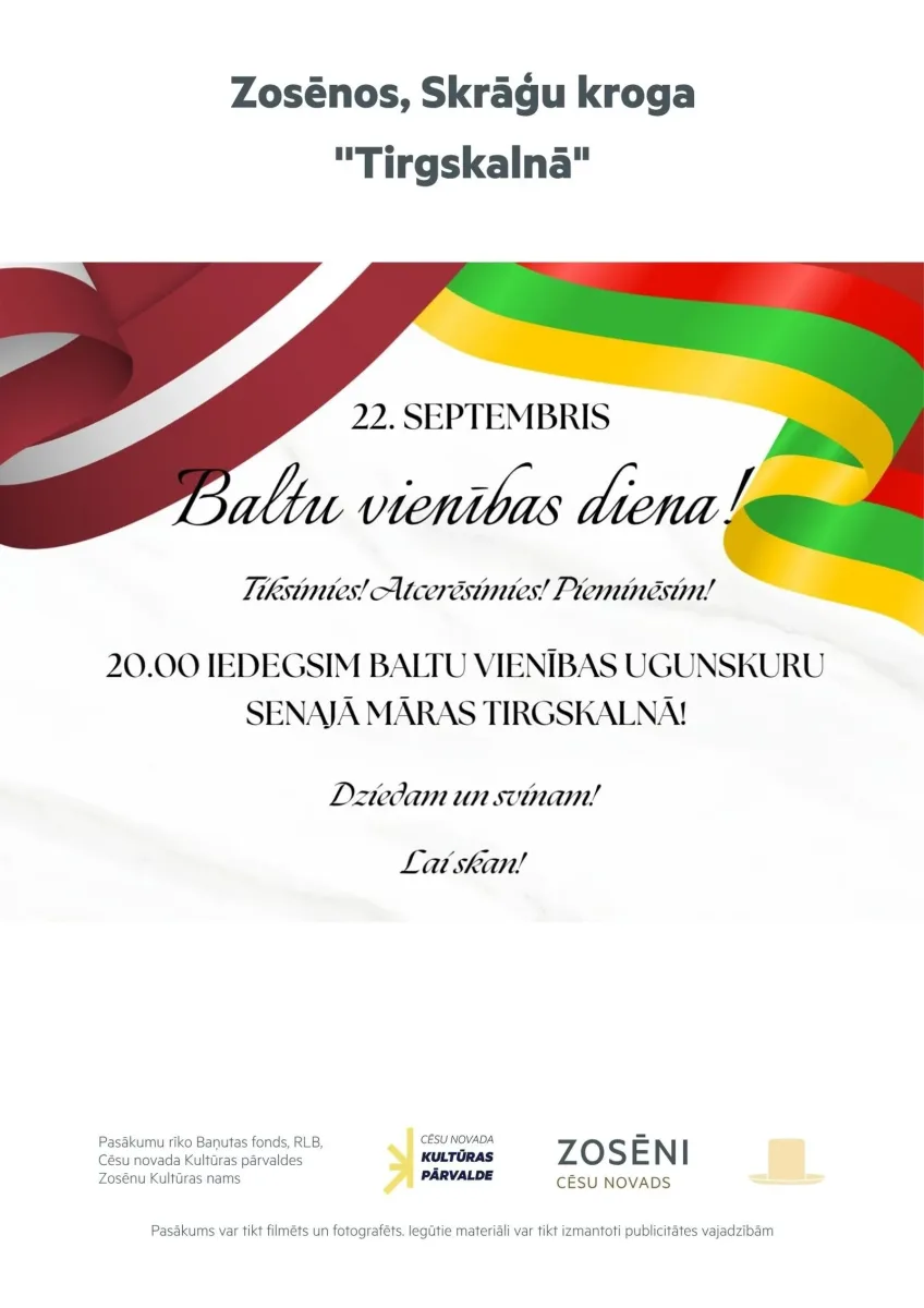Baltu vienības dienas pasākums - Jelgava