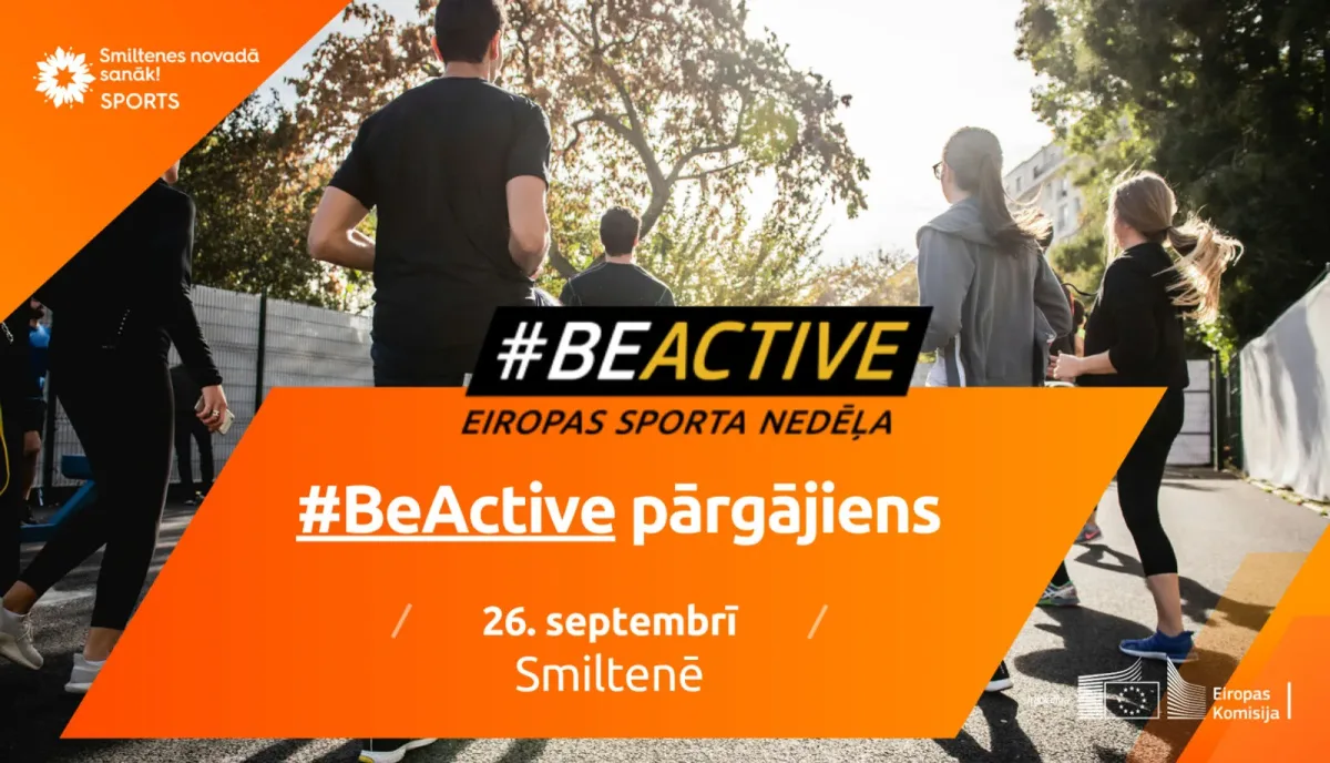 Smiltenē Eiropas Sporta nedēļa “#BEACTIVE pārgājiens”