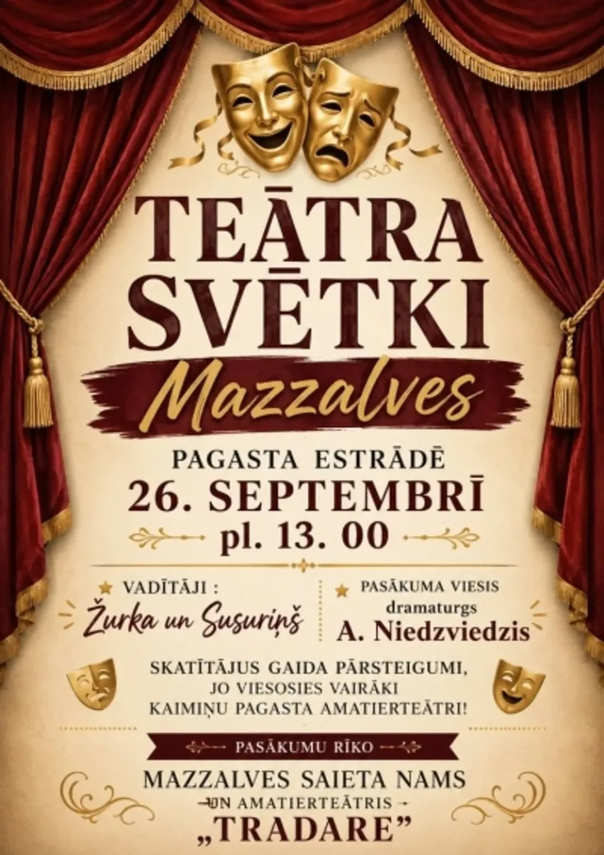 Teātra svētki Mazzalvē