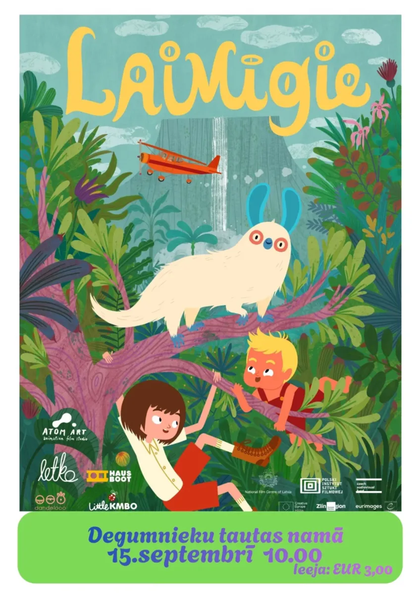 Pilnmetrāžas animācijas filma “Laimīgie” Degumniekos