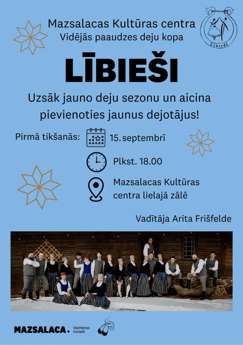 Deju kolektīva "Lībieši" jaunās sezonas pirmā tikšanās - Valmieras novads