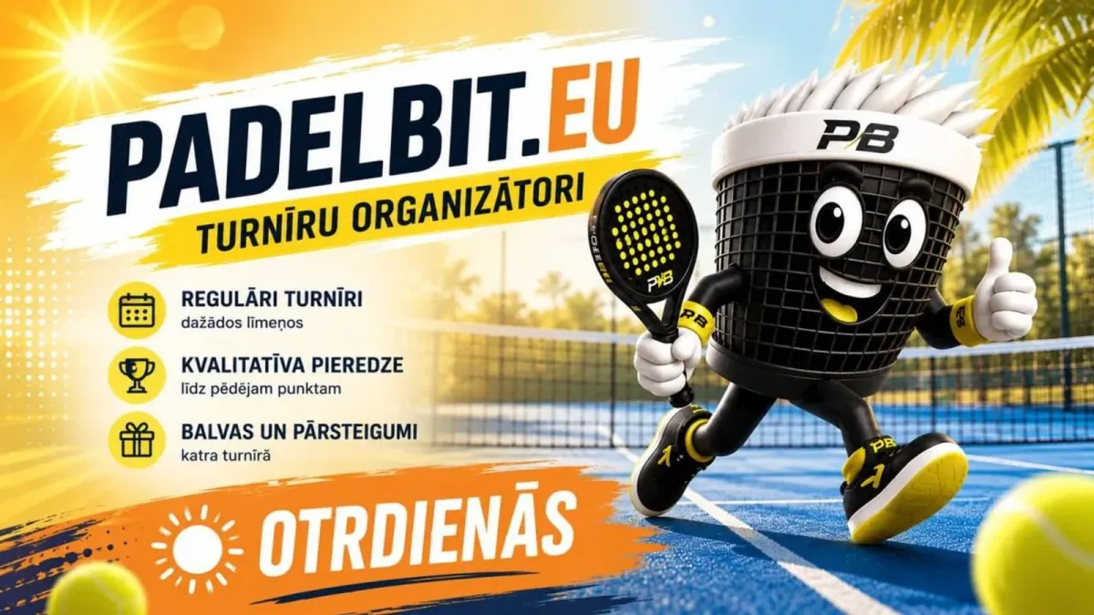 Padel Turnīrs (D/C līmeniem)