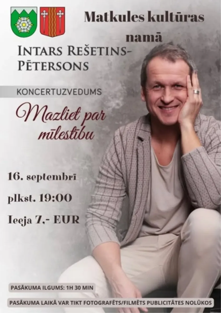 Koncertprogramma "Mazliet par mīlestību"