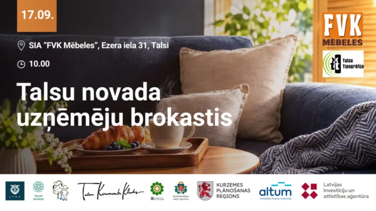 Talsu novada uzņēmēju brokastis